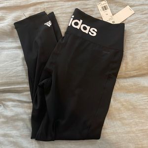 NWT adidas 7/8 LNR tights with pocket